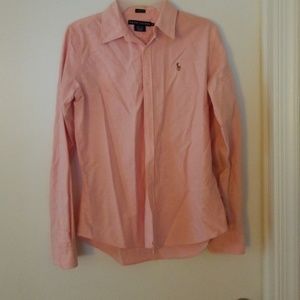 Ralph Lauren salmon button down size 8